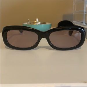 Authentic Chanel Black Quilted Eye/Sunglass Frames
